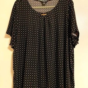 Liz Claiborne patterned blouse